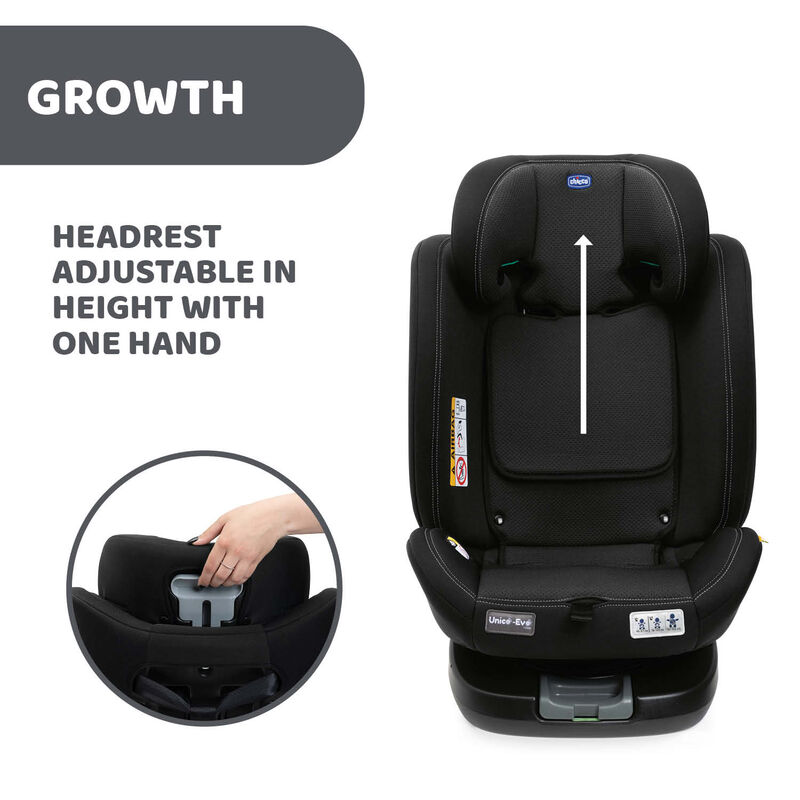 Unico Evo I-Size Black Car Seat image number 4